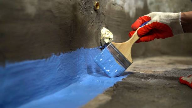 Commercial Vapor Barrier Installation project at a Mount Arlington, NJ business property by SJ Waterproofing Pros